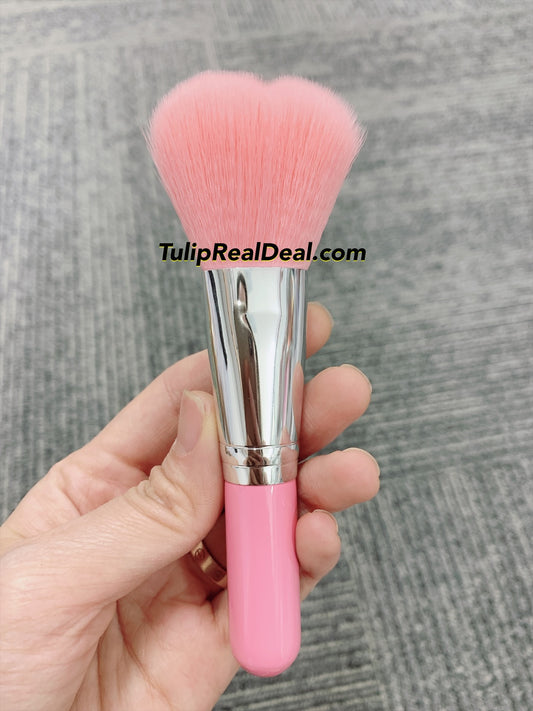 Nail Cleaning PINK Dust Brush
