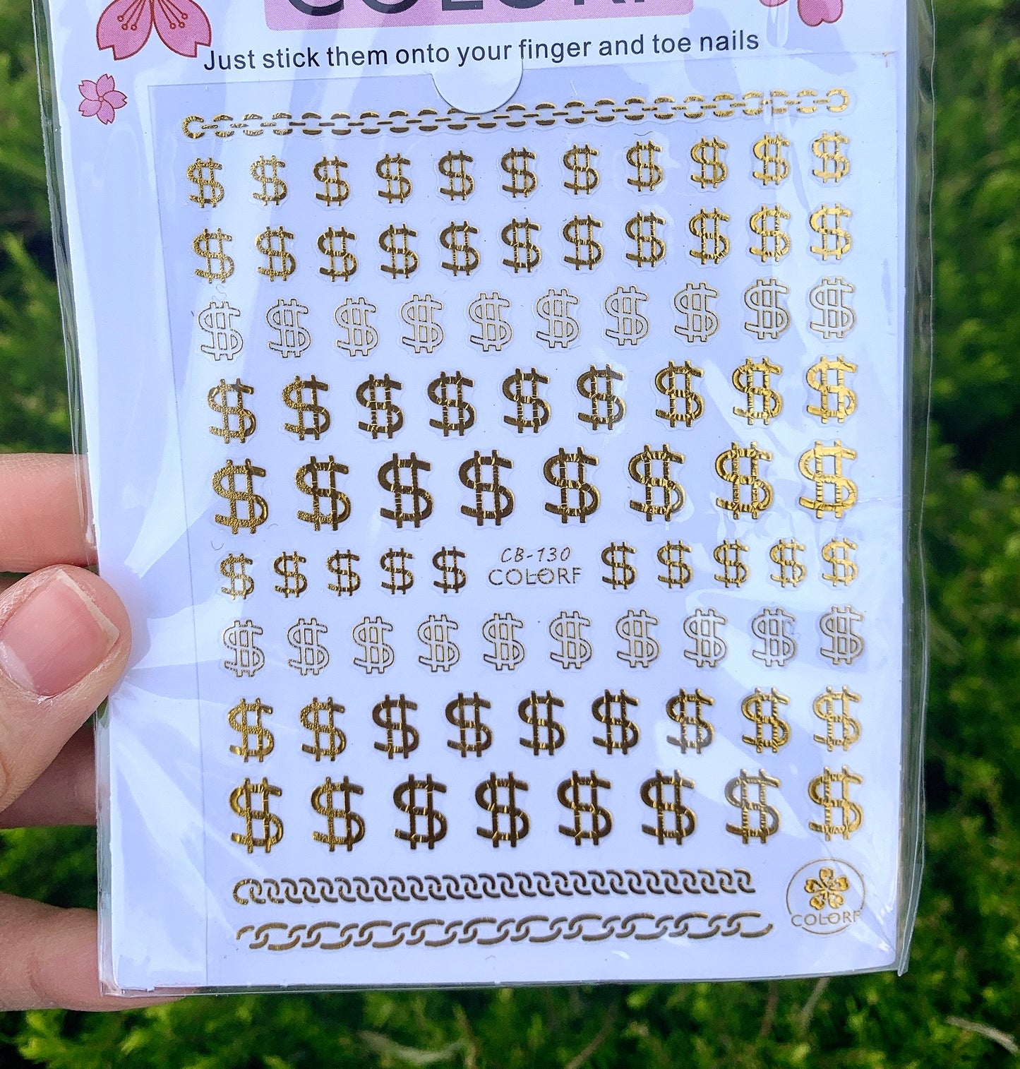 Sticker Dollar Sign