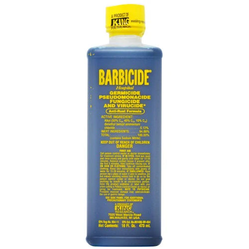 Barbicide Germicide, Pseudomonacide, Fungicide & Virucide, Anti Rust Formula - 16oz