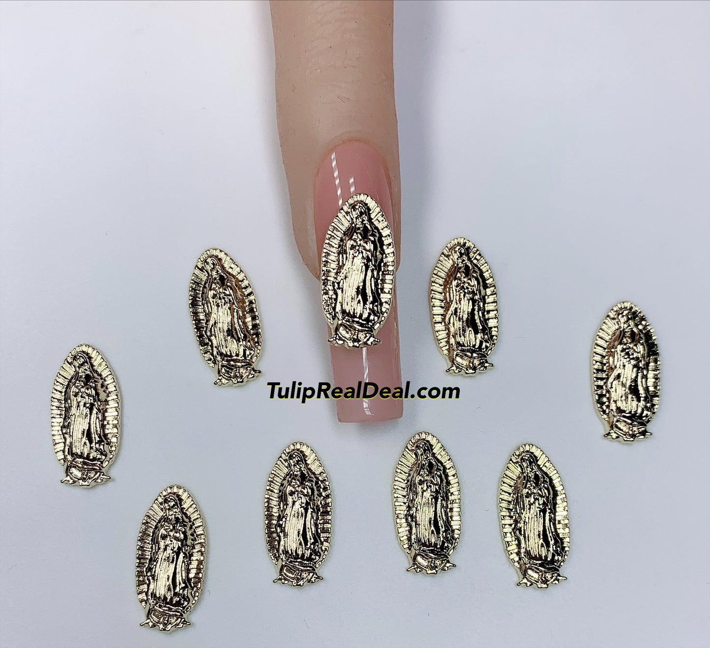 SMALL Virgin Mary Guadalupe 3D nail charms