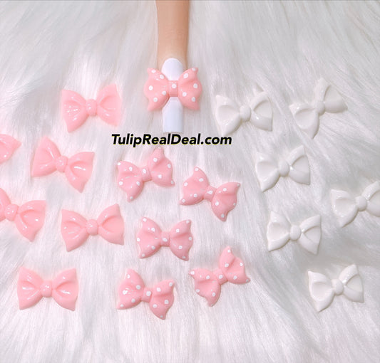 3D Kawaii Big Bow Charms 4pcs