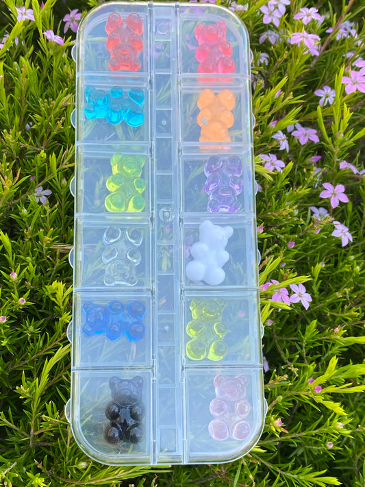 Gummy Bears 3D Nail Charms Set 1